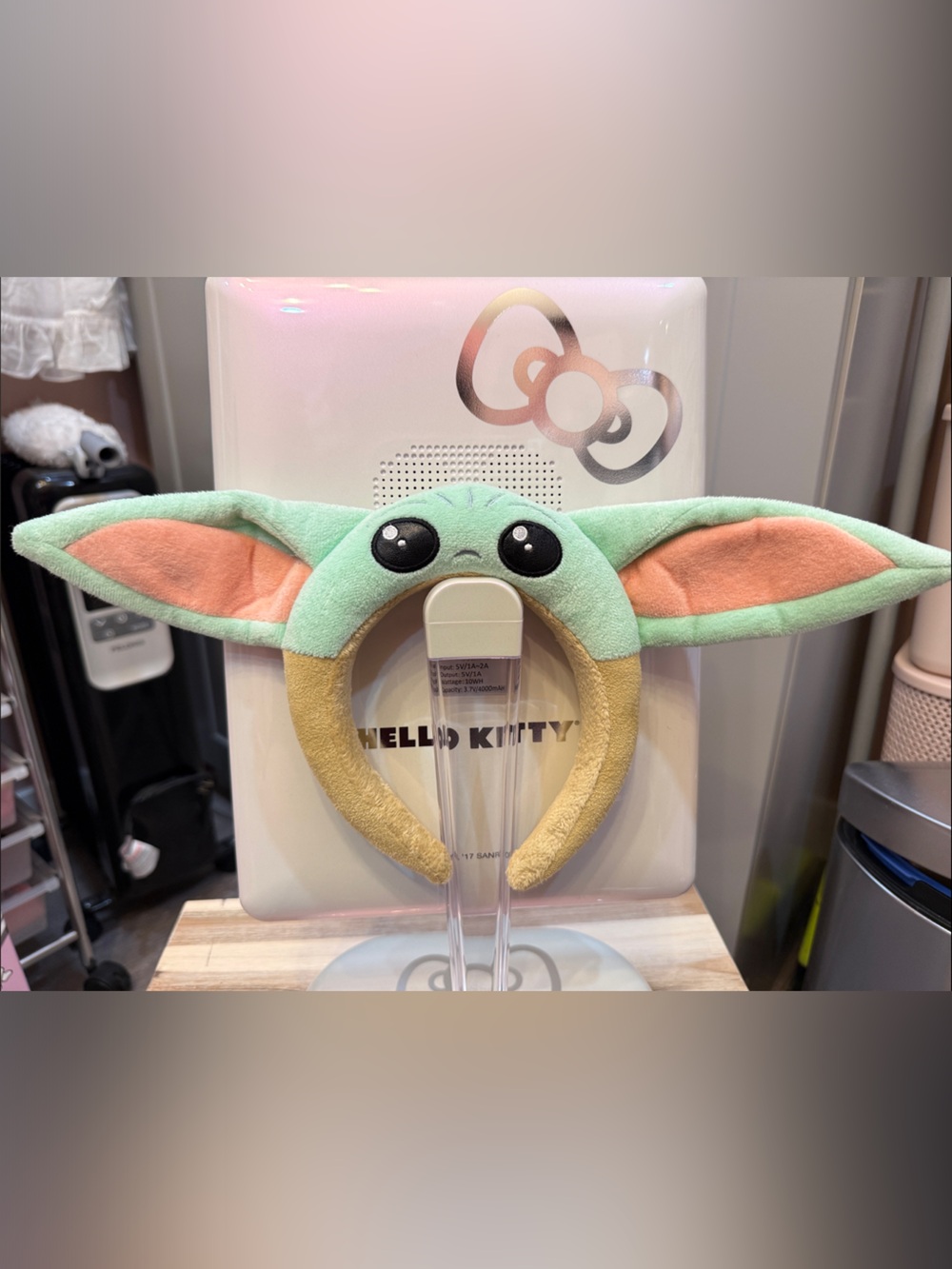 Disney Plush Baby Yoda Headband
